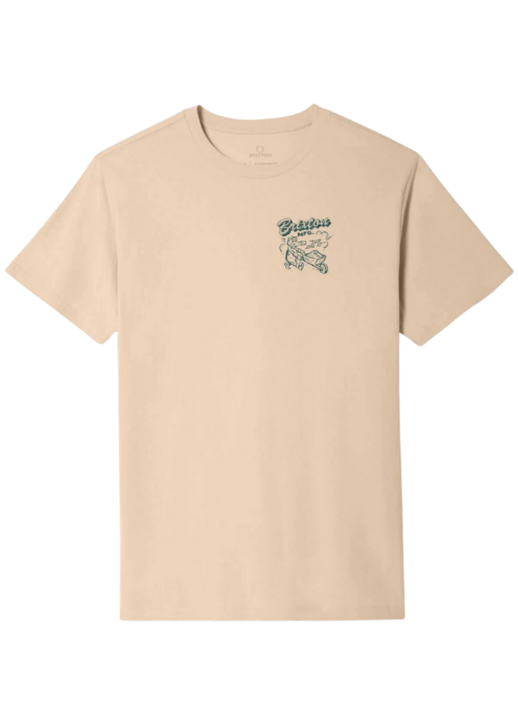 Brixton Men's Dig It Short Sleeve | Cream