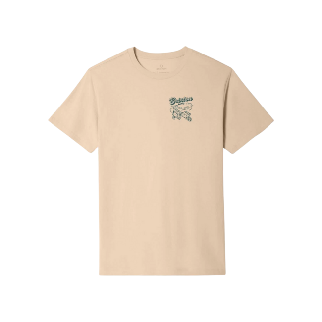 Brixton Men's Dig It Short Sleeve | Cream