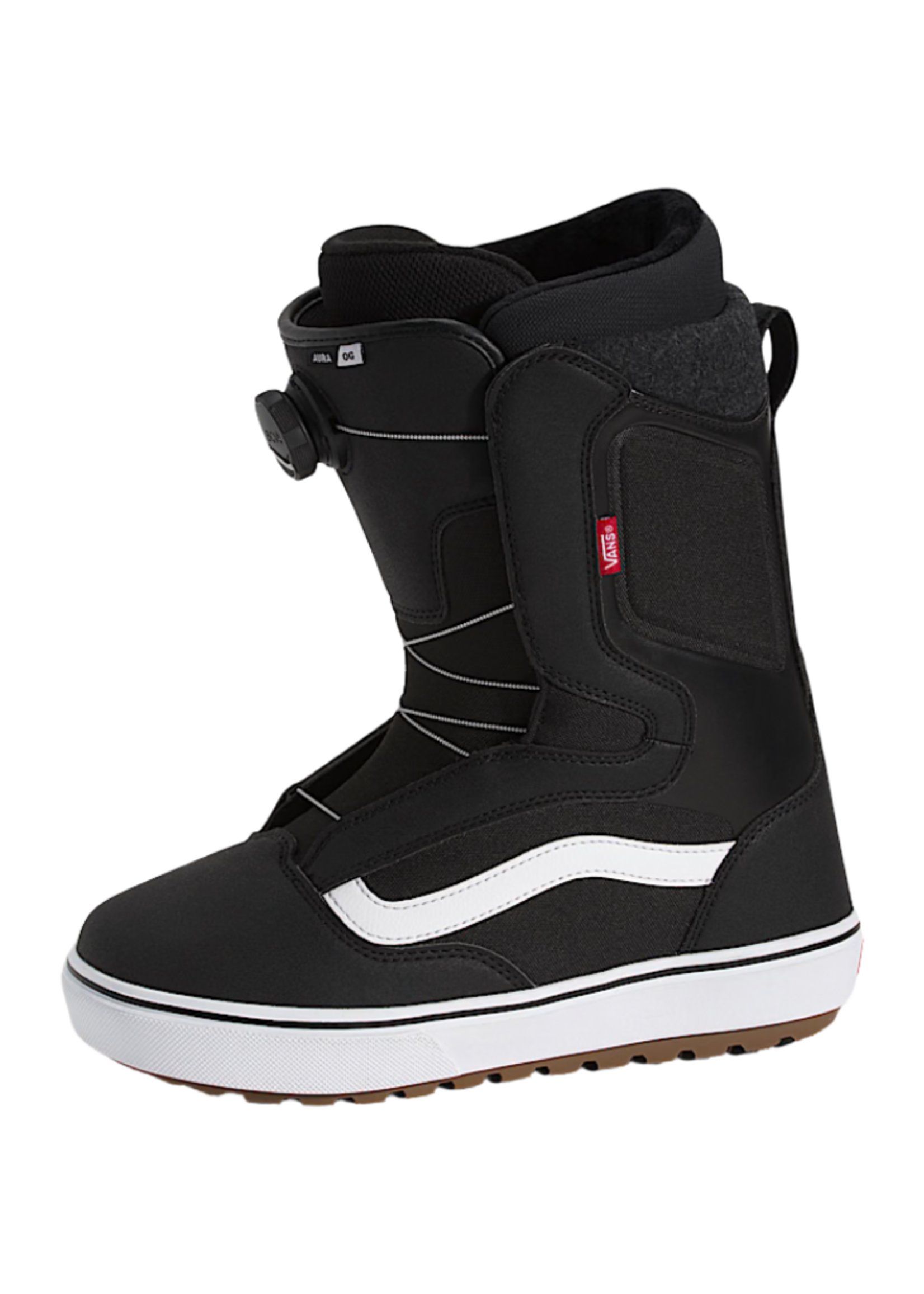 Vans Men's Aura OG Snowboard Boot | Black / White
