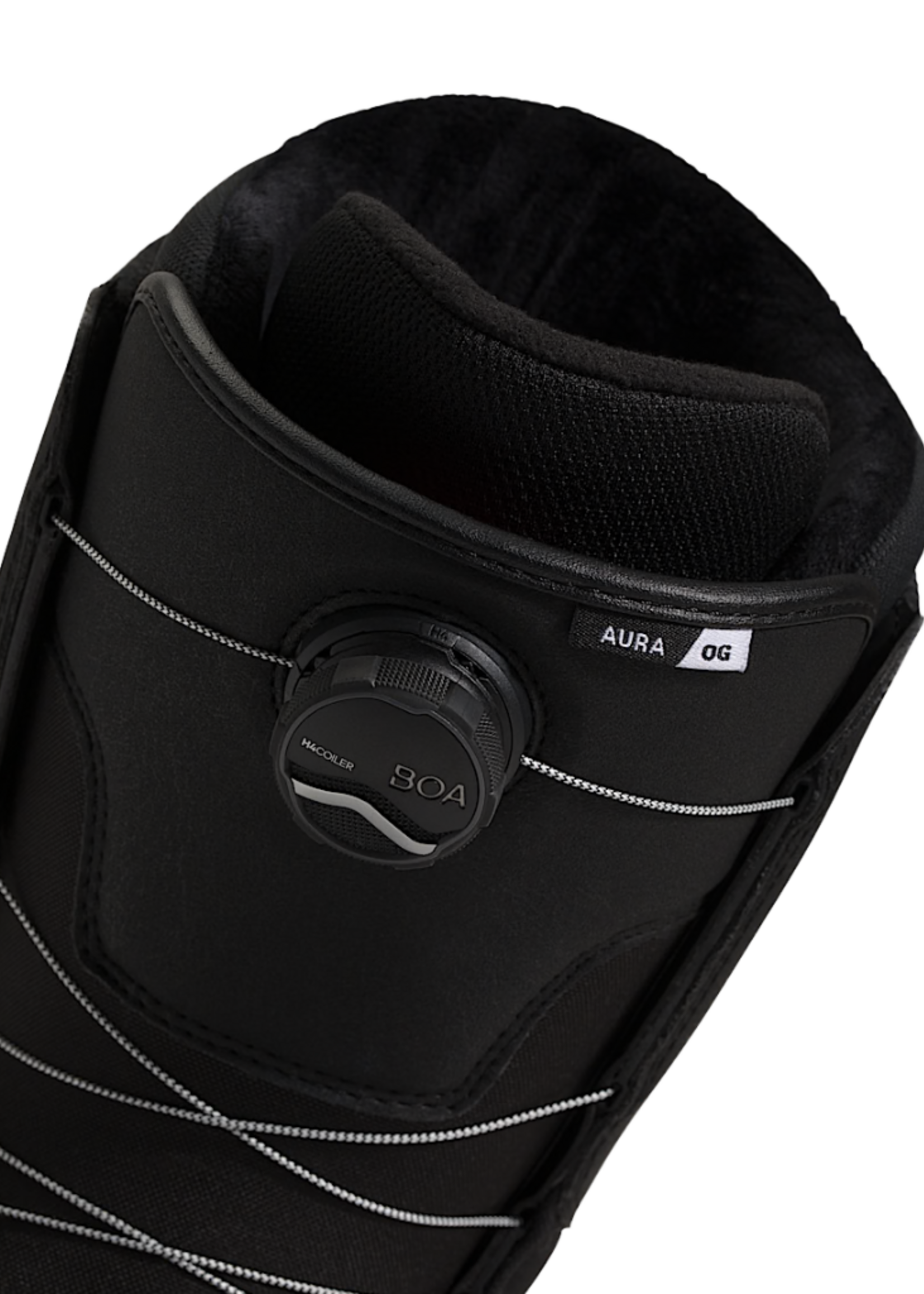 Vans Men's Aura OG Snowboard Boot | Black / White