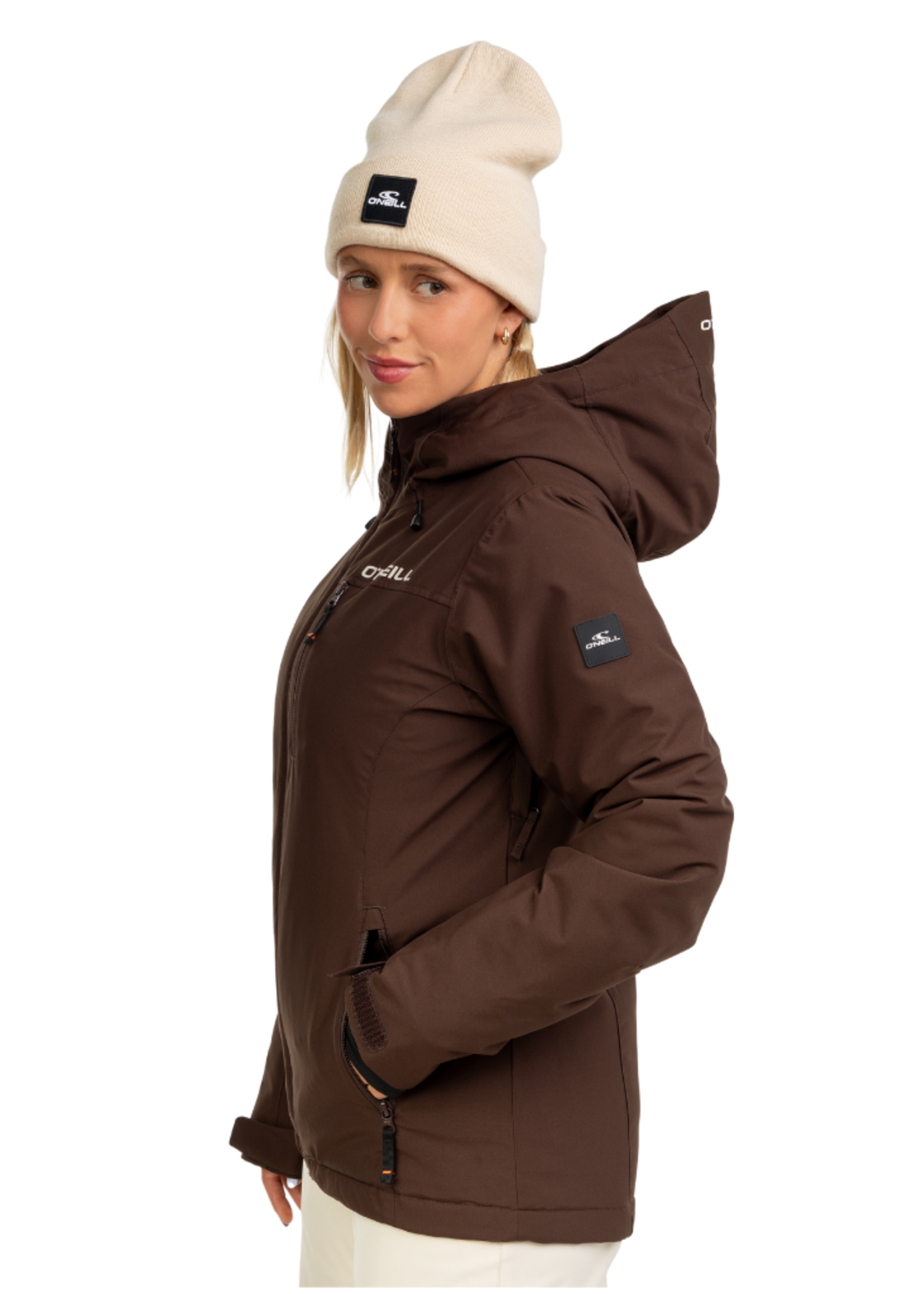 O'Neill Women's FWC Cruz Snow Jacket | Coffee Bean