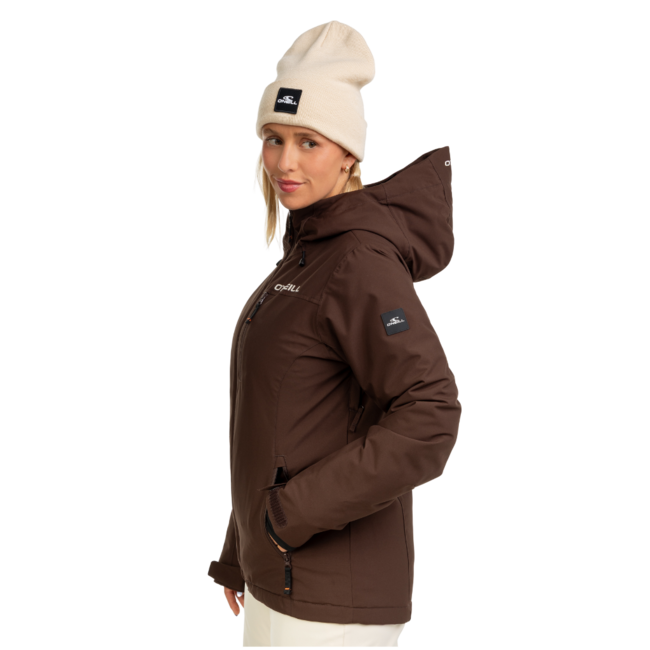 O'Neill Women's FWC Cruz Snow Jacket | Coffee Bean