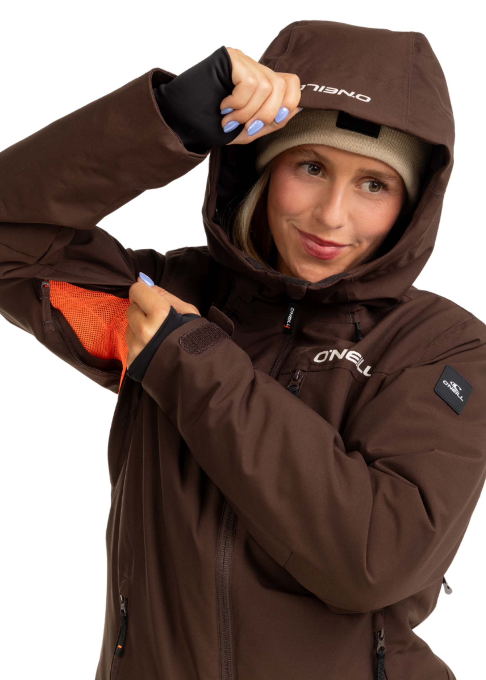 O'Neill Women's FWC Cruz Snow Jacket | Coffee Bean
