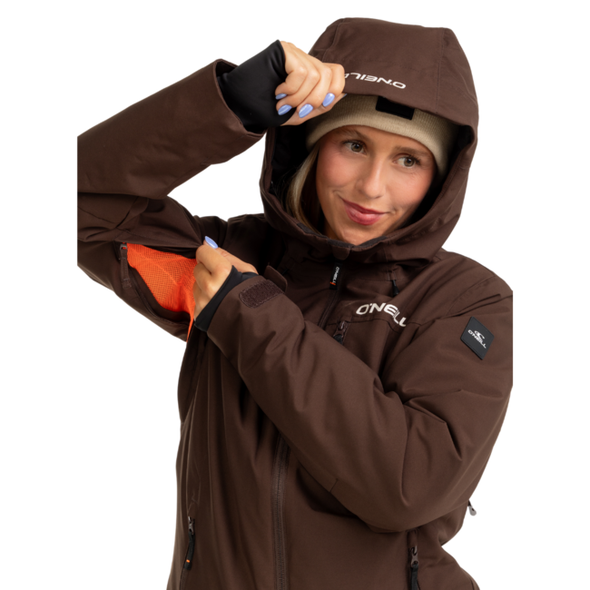O'Neill Women's FWC Cruz Snow Jacket | Coffee Bean