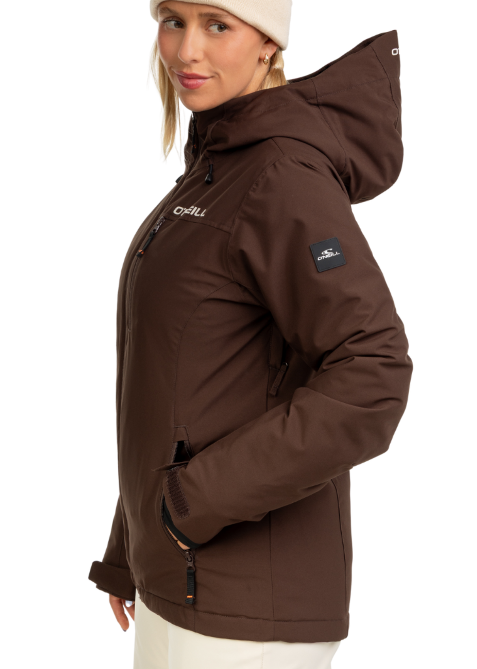 O'Neill Women's FWC Cruz Snow Jacket | Coffee Bean