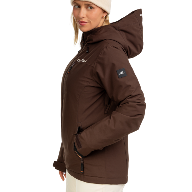 O'Neill Women's FWC Cruz Snow Jacket | Coffee Bean