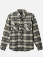 Brixton Bowery Heavy Weight Flannel | Black/Charcoal
