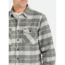 Brixton Men's Bowery Heavy Weight Flannel | Black/Charcoal