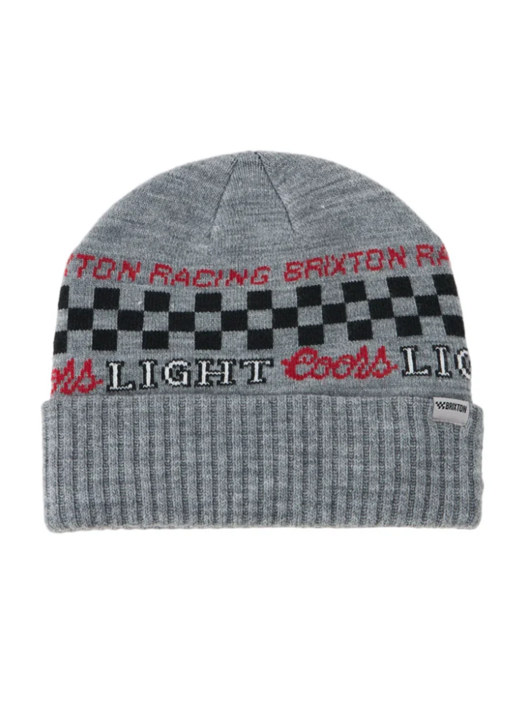 Brixton Coors Light Racing Beanie | Silver