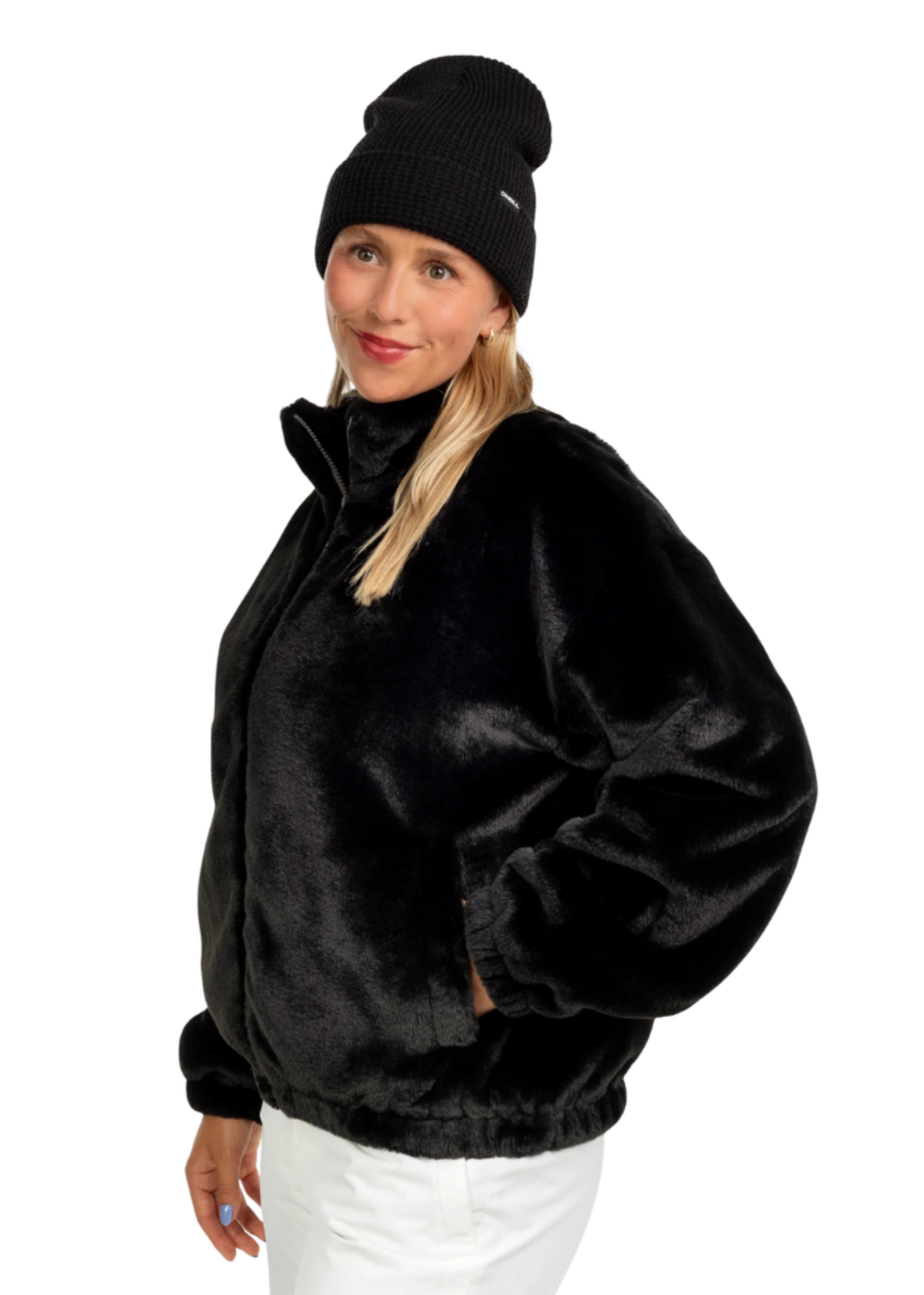 O'Neill Women's FWC Cruz Faux Fur | Blackout