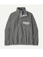 Patagonia W's  Lightweight Synchilla Snap-T Pullover | Nickel w/ Permafrost Purple