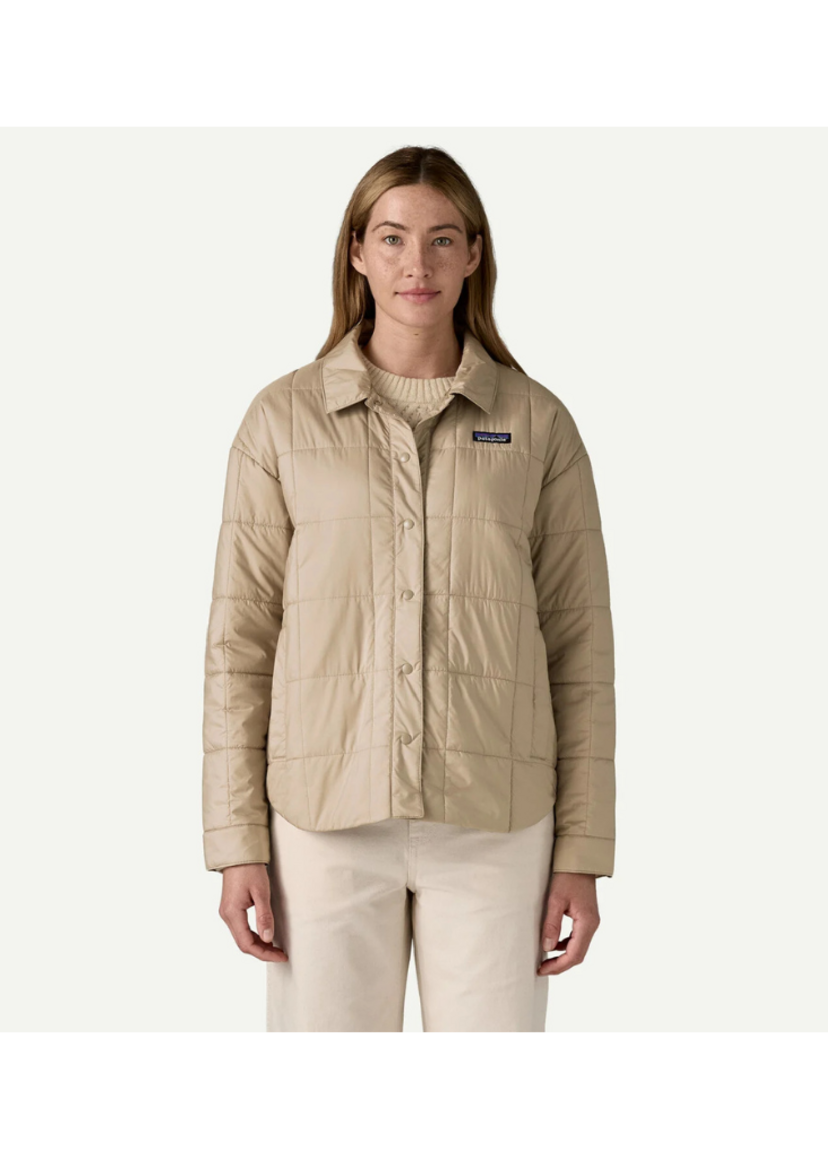 Patagonia W's Light Gust Shirt Jacket | Seabird Grey