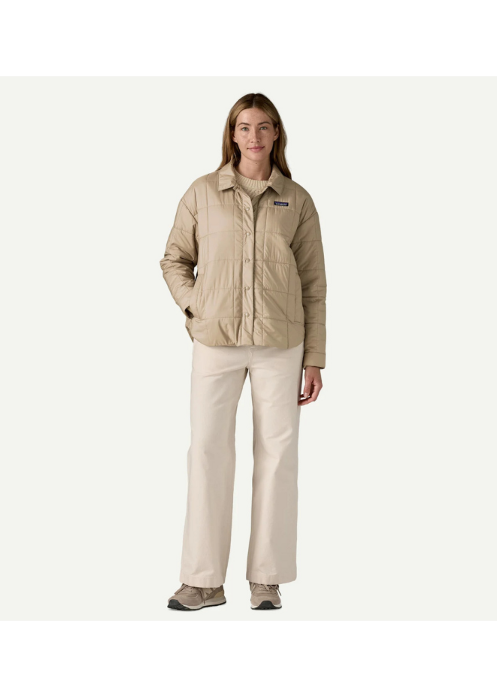 Patagonia W's Light Gust Shirt Jacket | Seabird Grey