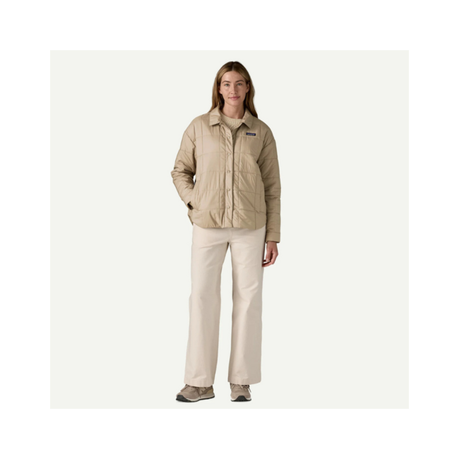 Patagonia W's Light Gust Shirt Jacket | Seabird Grey