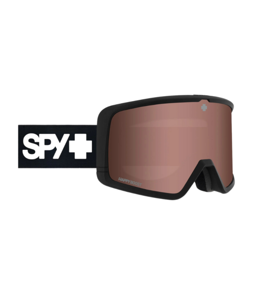 SPY+ MEGALITH Everblack Goggle | Happy Boost LL Coral