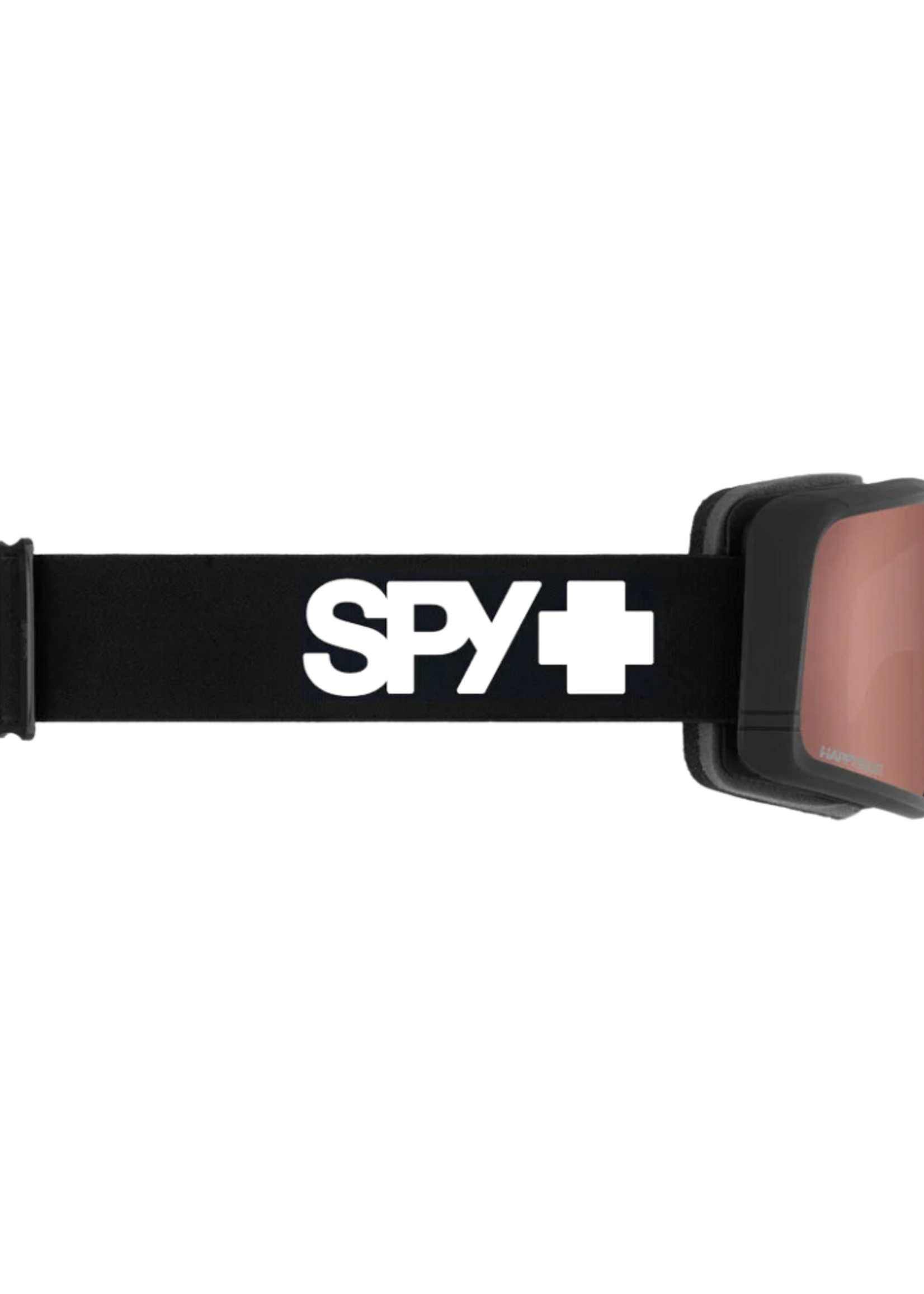 SPY+ MEGALITH Everblack Goggle | Happy Boost LL Coral & Happy LL Yellow