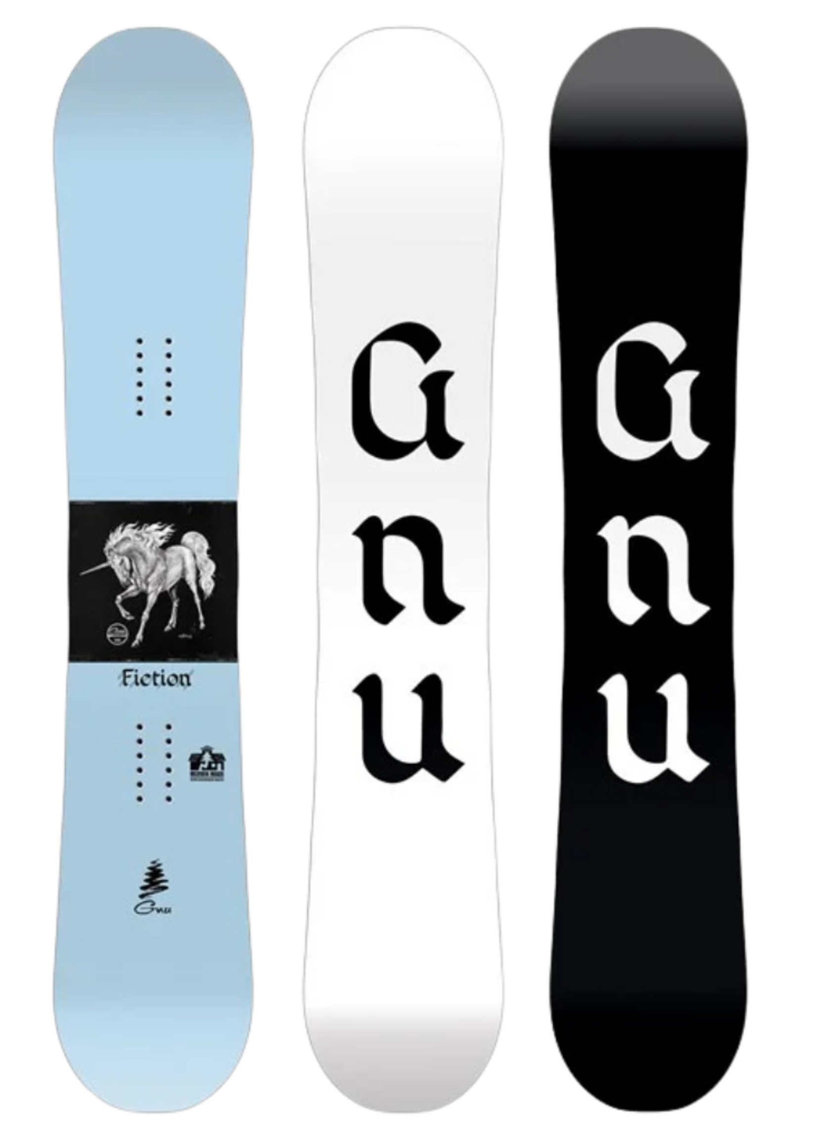 GNU Women's Fiction BTX Snowboard  (2026)