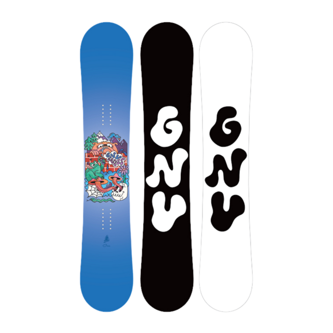 GNU Youth Recess Package Grom Snowboard Kit