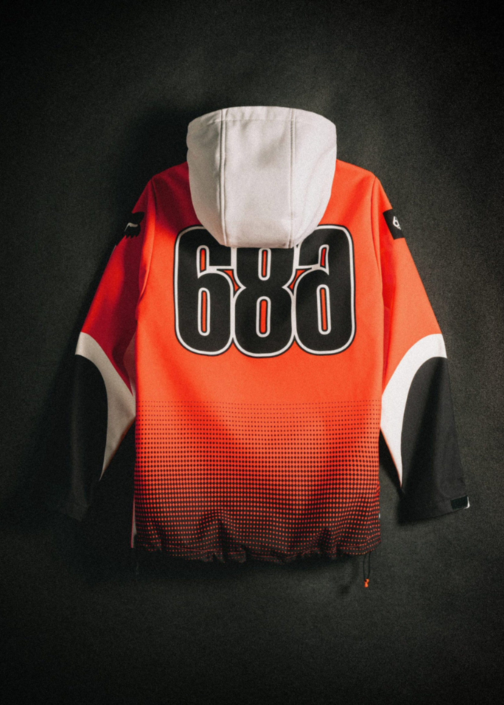 686 x Fox Racing Women's Waterproof Hoodie | Fox Flare Colorblock