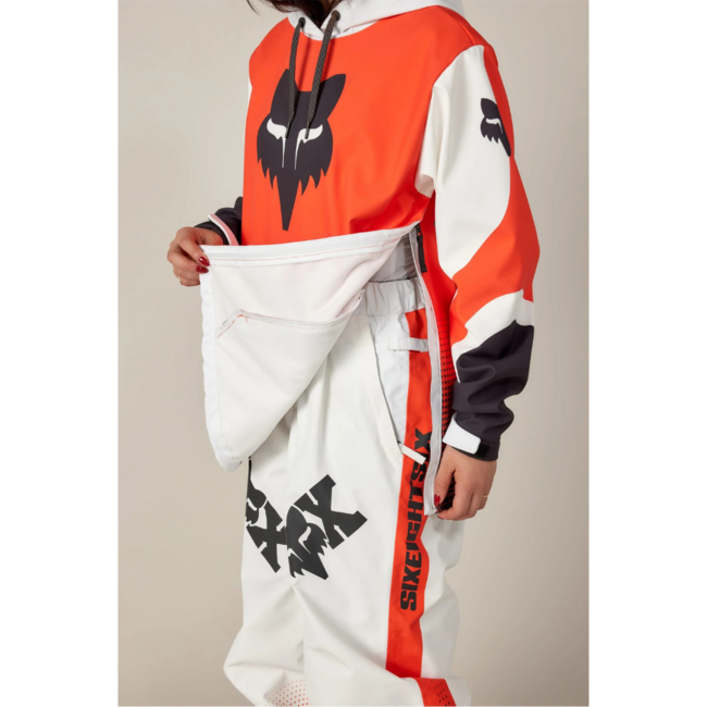 686 x Fox Racing Women's Waterproof Hoodie | Fox Flare Colorblock