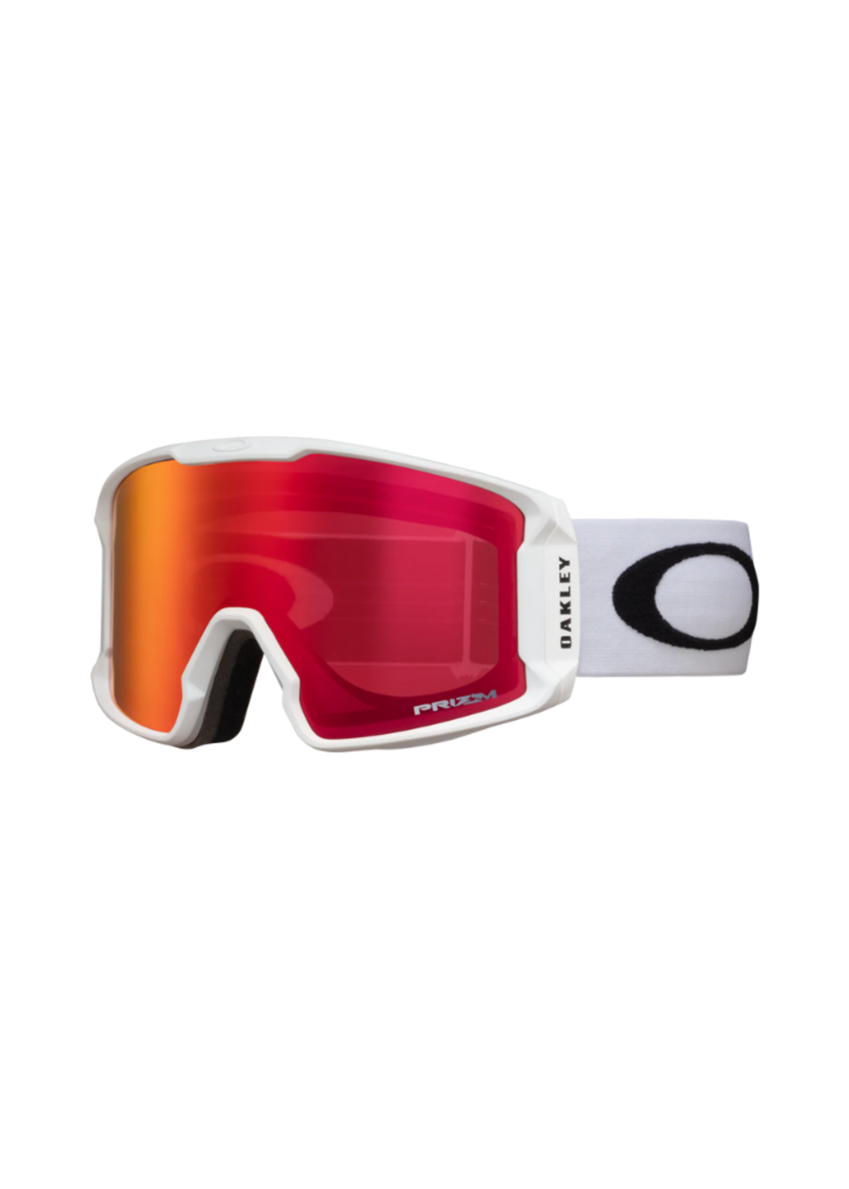 Oakley Line Miner Goggles | Matte White / Prizm Torch Iridiuim