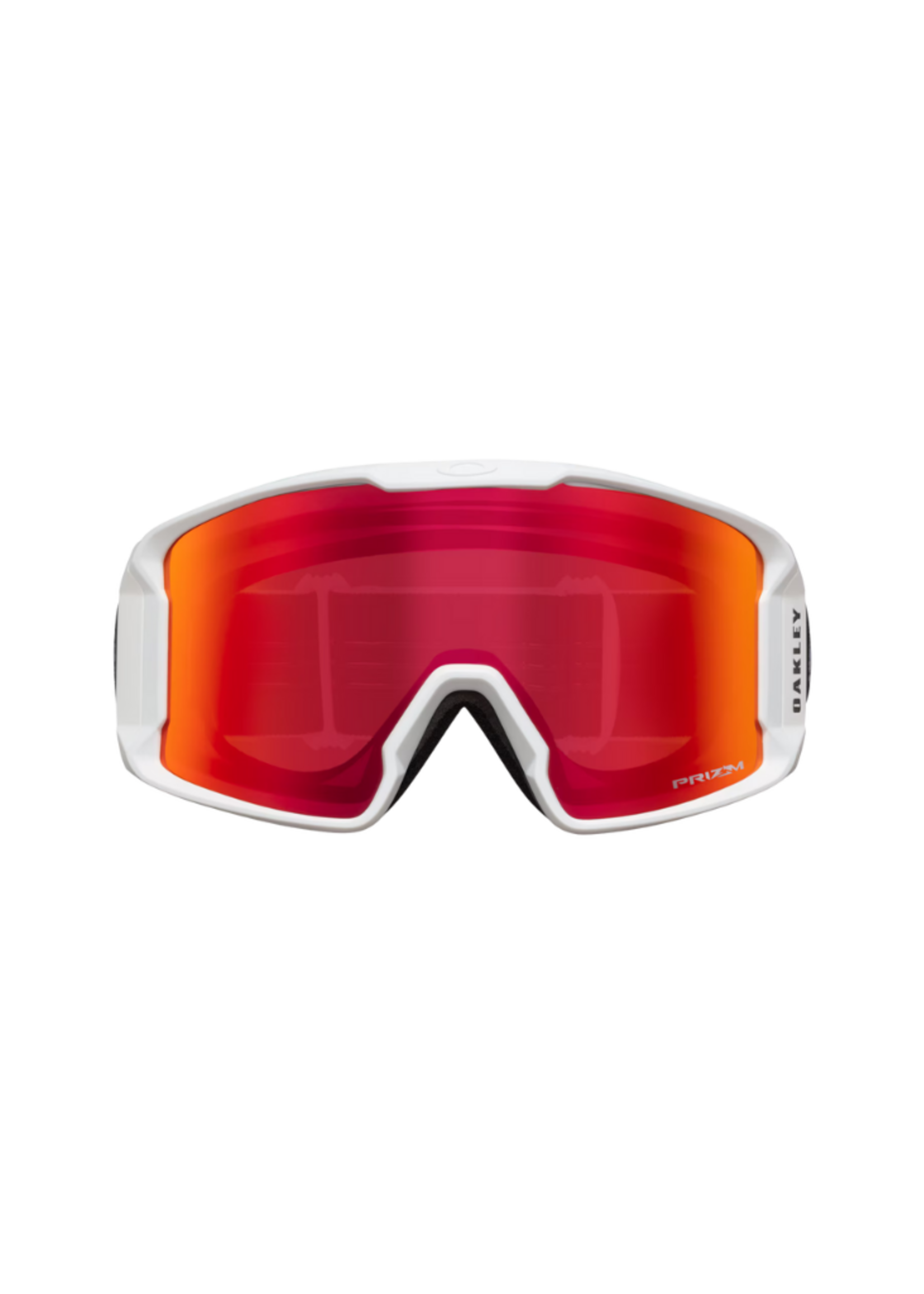 Oakley Line Miner Goggles | Matte White / Prizm Torch Iridiuim