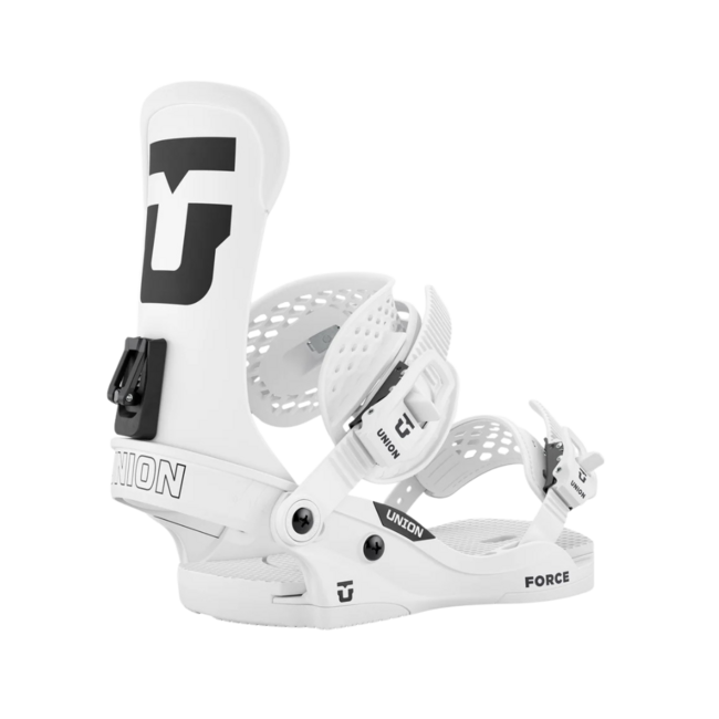 Union Force Classic Men's Snowboard binding 2026 | Team High Back White
