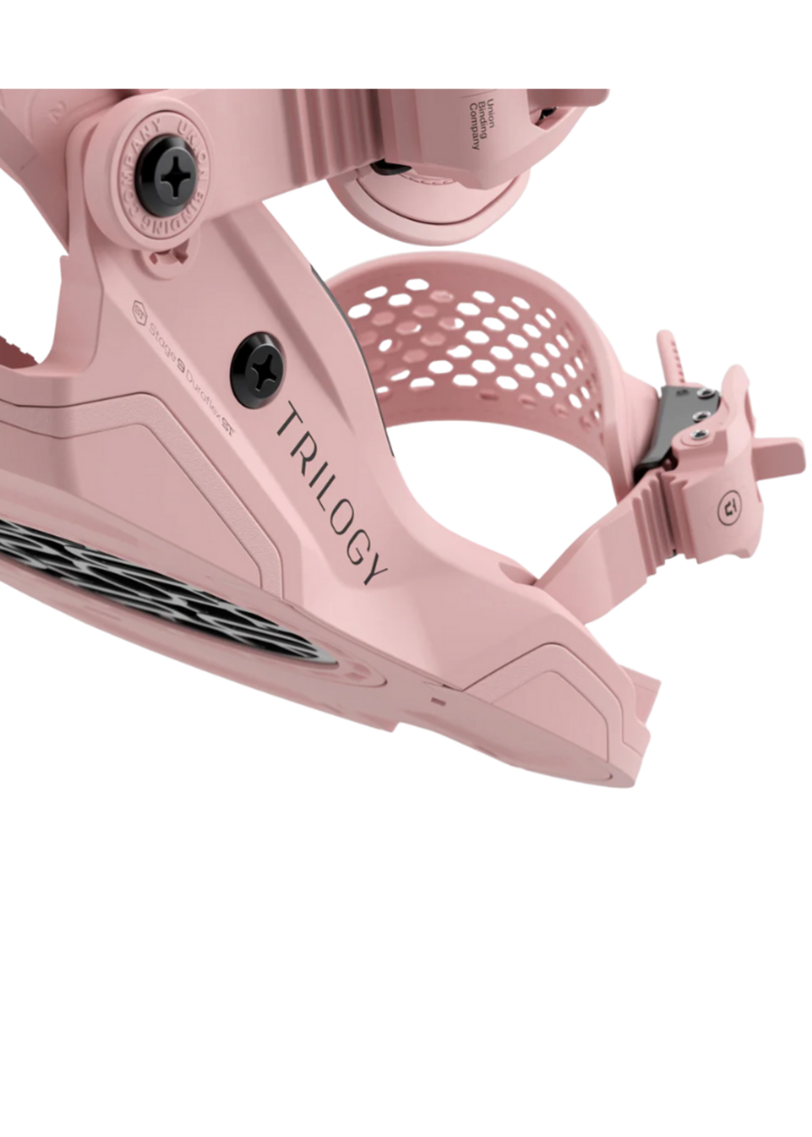 Union Trilogy Women's Snowboard Binding 2026 | Team High Back Rose