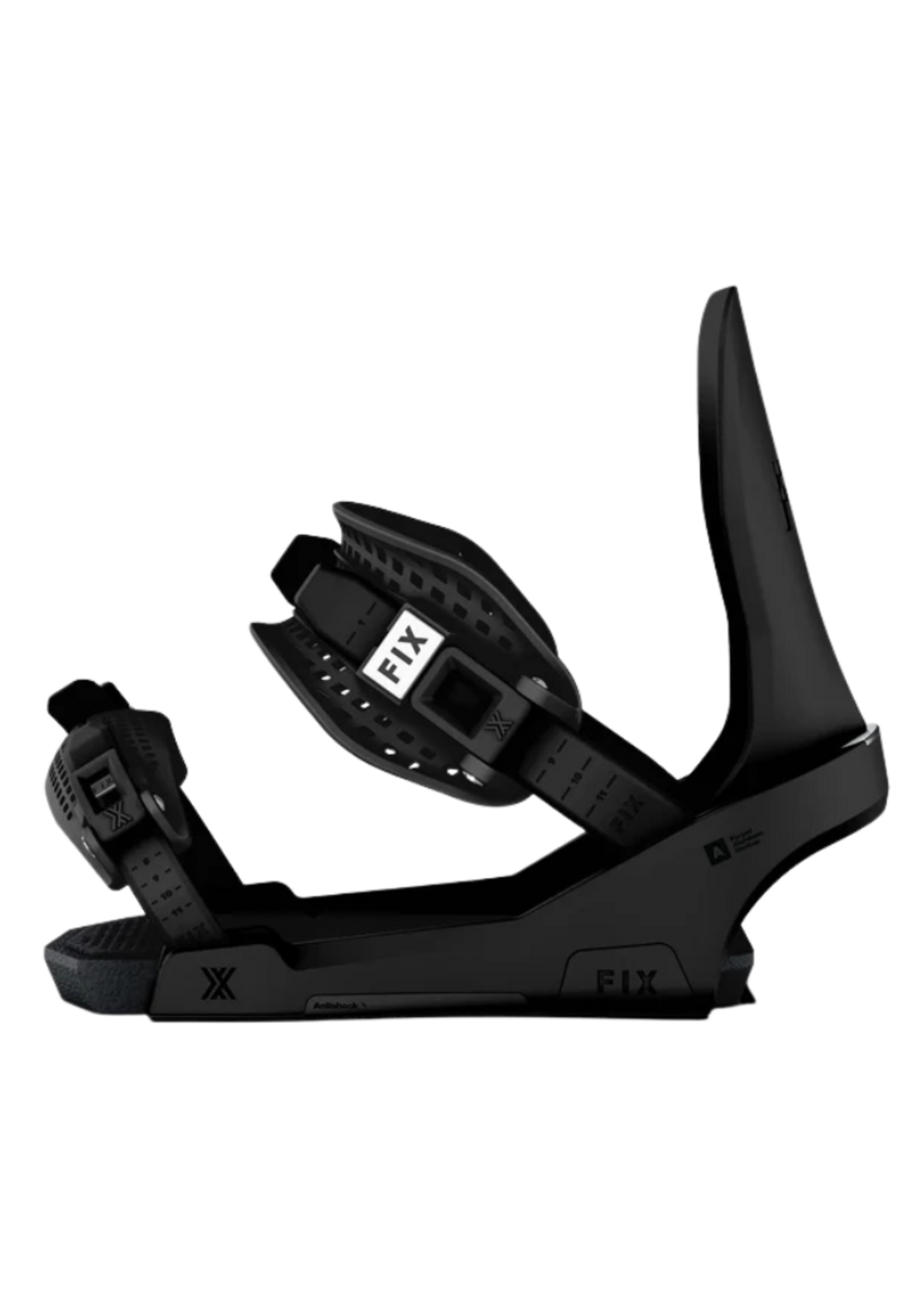 Fix Block 3 Unisex Snowboard Binding 2026 | True Black