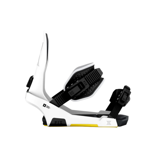 Fix Block 5 Unisex Snowboard Binding 2026 - Frost White