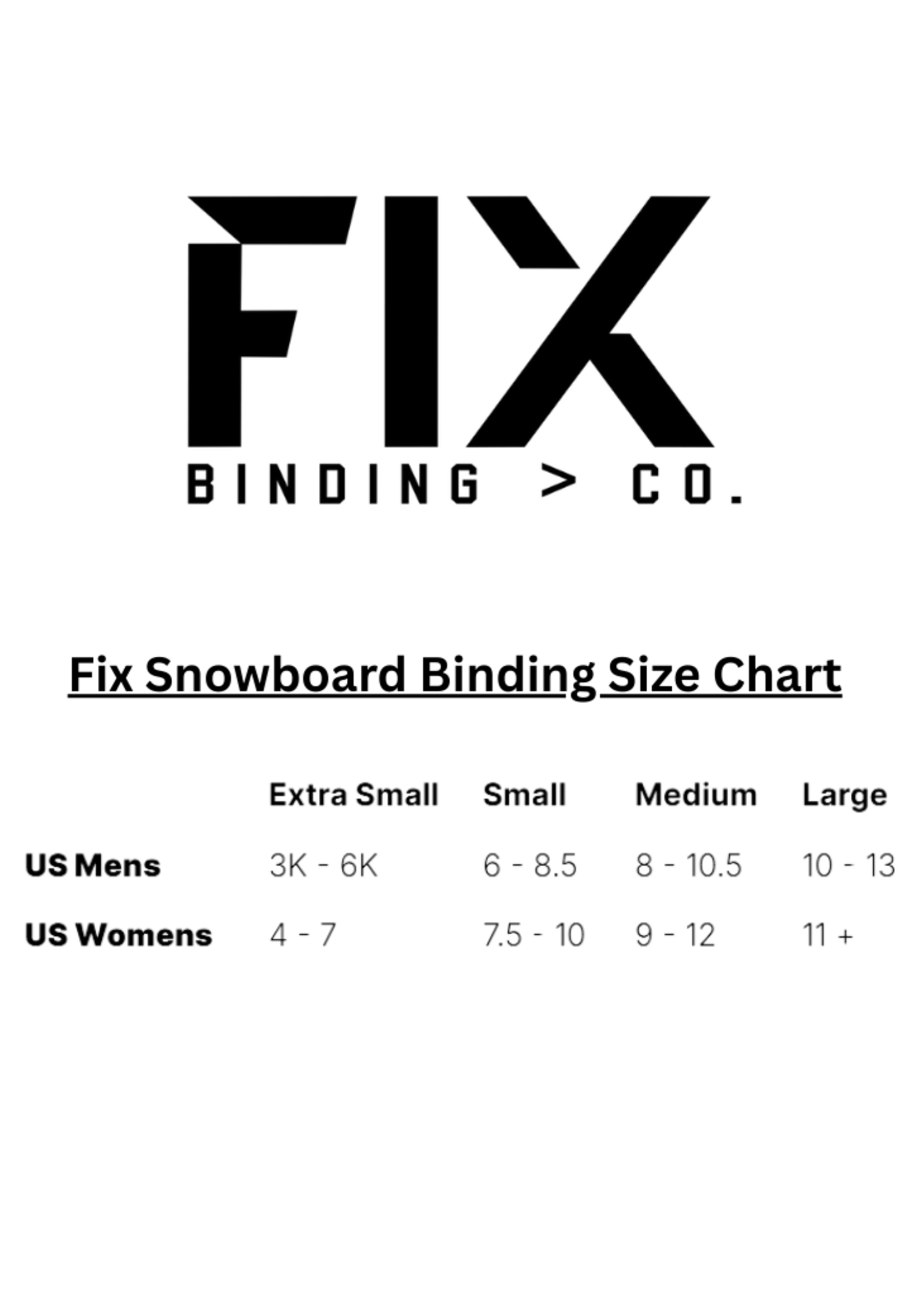 Fix Block 3 Snowboard Binding 2026  | Frost White