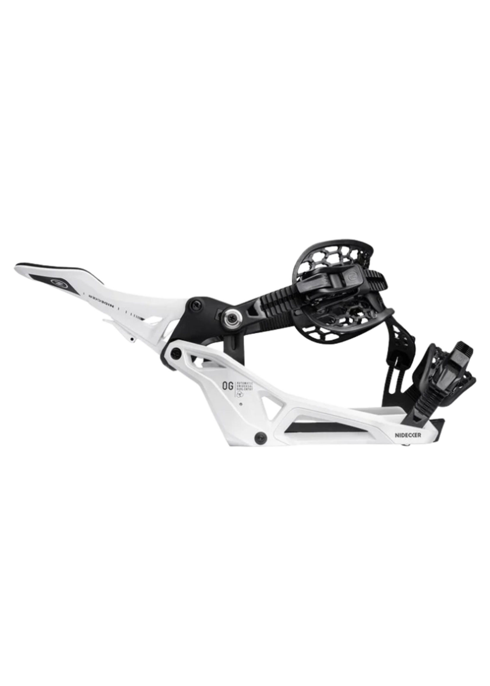 Nidecker OG Supermatic Unisex Snowboard Binding 2026 | White