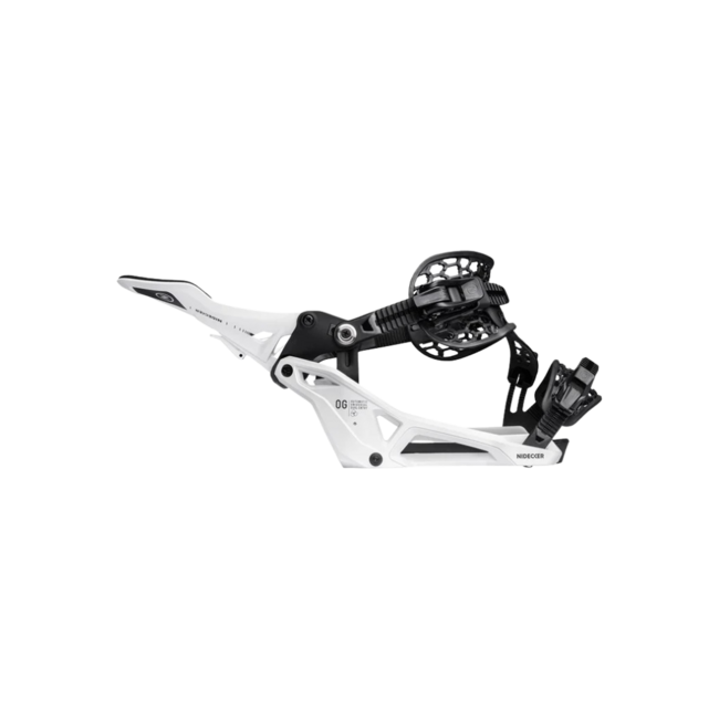 Nidecker OG Supermatic Unisex Snowboard Binding 2026 | White