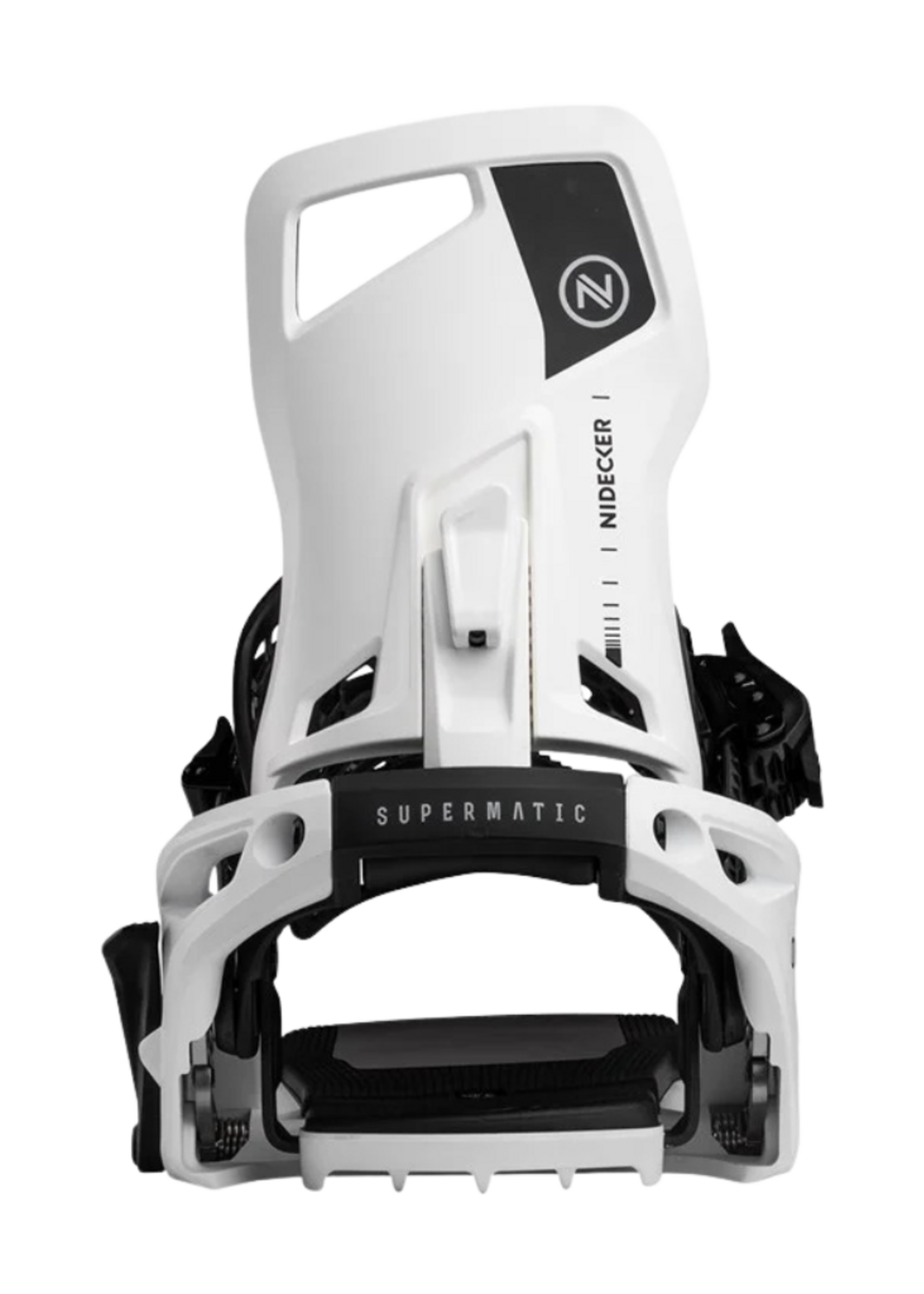 Nidecker OG Supermatic Unisex Snowboard Binding 2026 | White