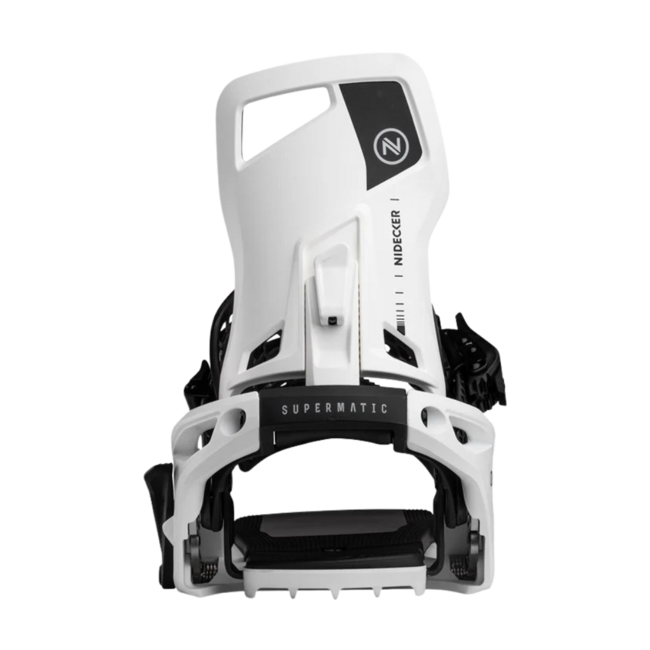 Nidecker OG Supermatic Unisex Snowboard Binding 2026 | White