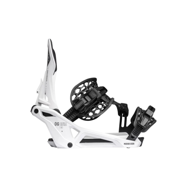 Nidecker OG Supermatic Unisex Snowboard Binding 2026 | White