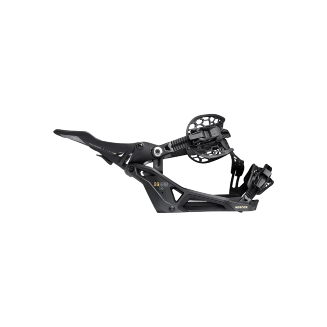 Nidecker OG Supermatic Unisex Snowboard Binding 2026 | Black