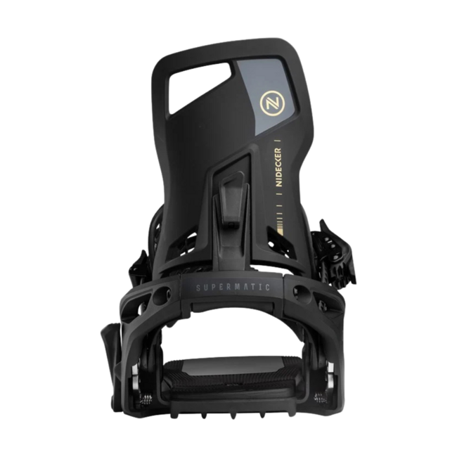 Nidecker OG Supermatic Unisex Snowboard Binding 2026 | Black