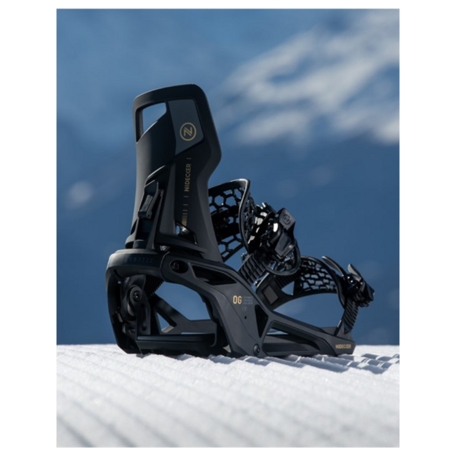 Nidecker OG Supermatic Unisex Snowboard Binding 2026 | Black
