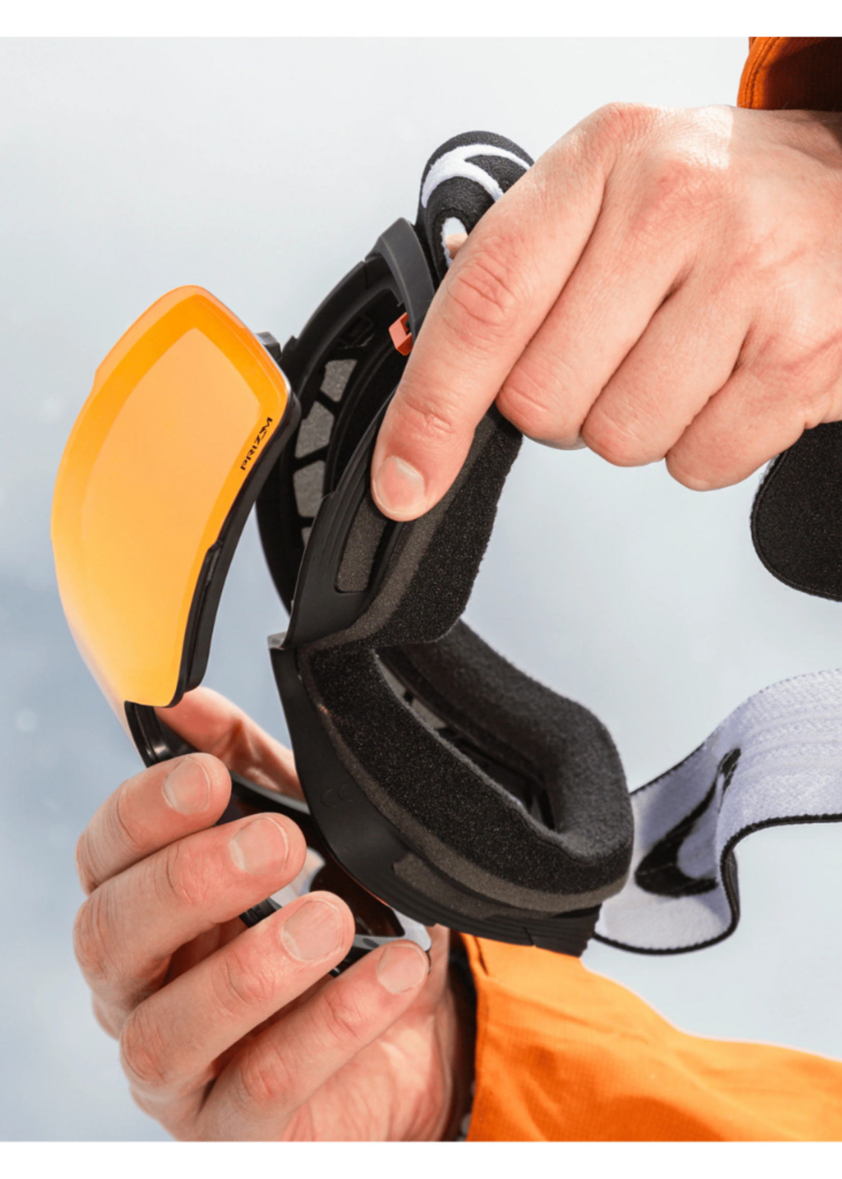 Oakley Line Miner Pro Goggle Large  | Matte Black W/ Prizm Agron + Prizm Iced Iridium