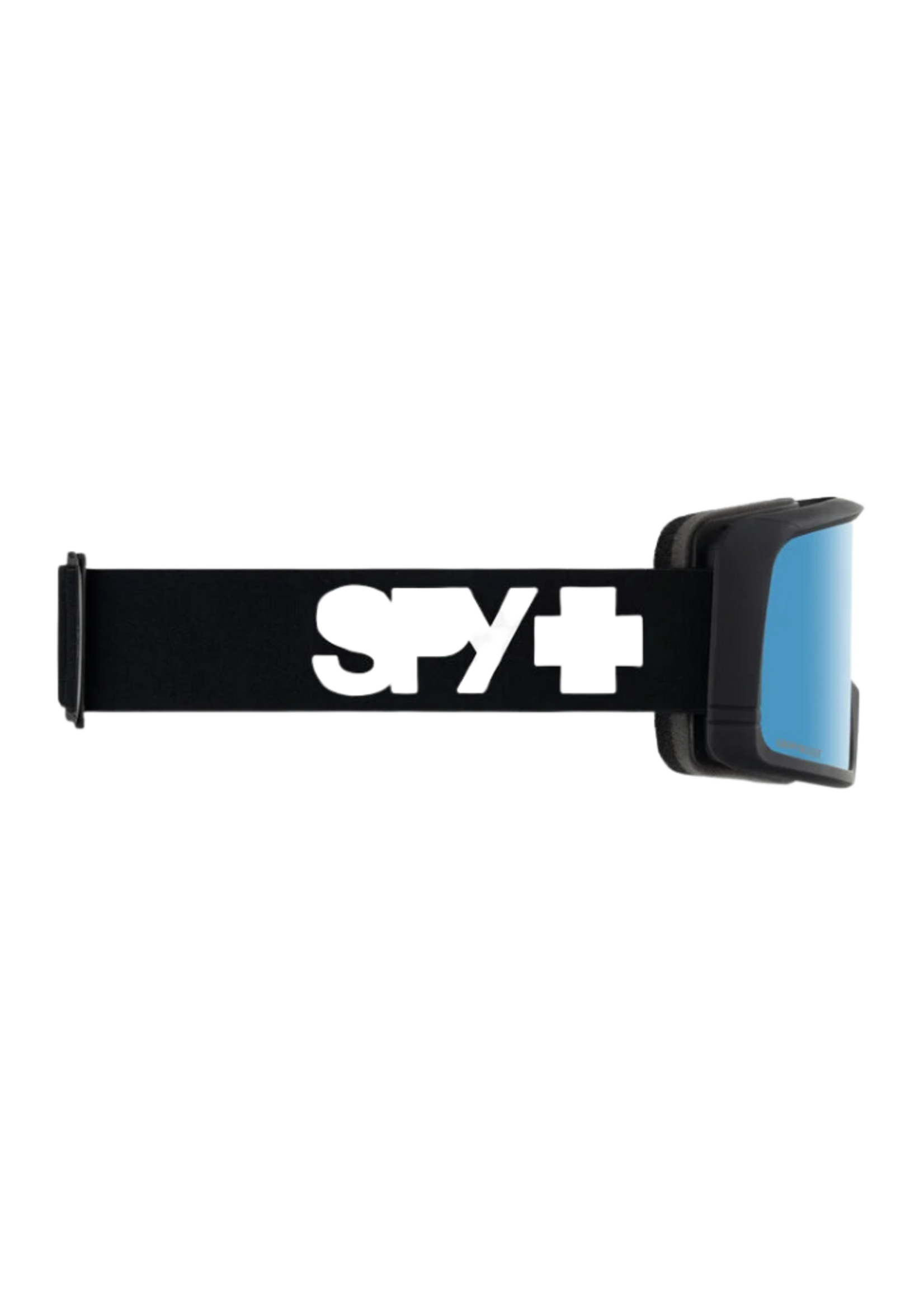 SPY+ MEGALITH Everblack Goggles | Happy Boost Ice Blue Mirror & Happy LL Yellow