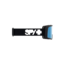 SPY+ MEGALITH Everblack Goggles | Happy Boost Ice Blue Mirror & Happy LL Yellow