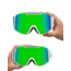 PitViper The Backslap Snow Goggle | The Miami Nights