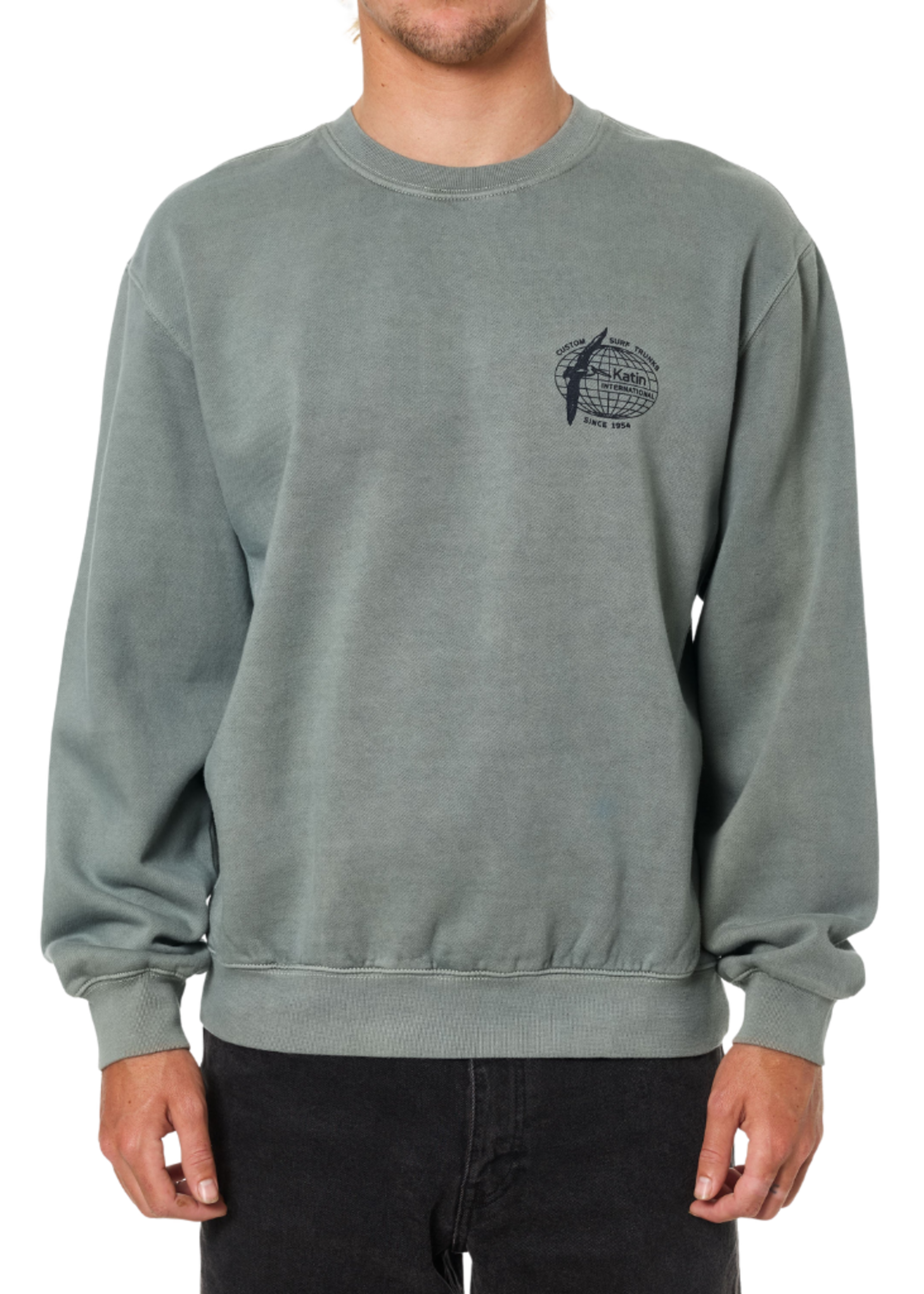 Katin Men's Williams Crew | Dusty Blue