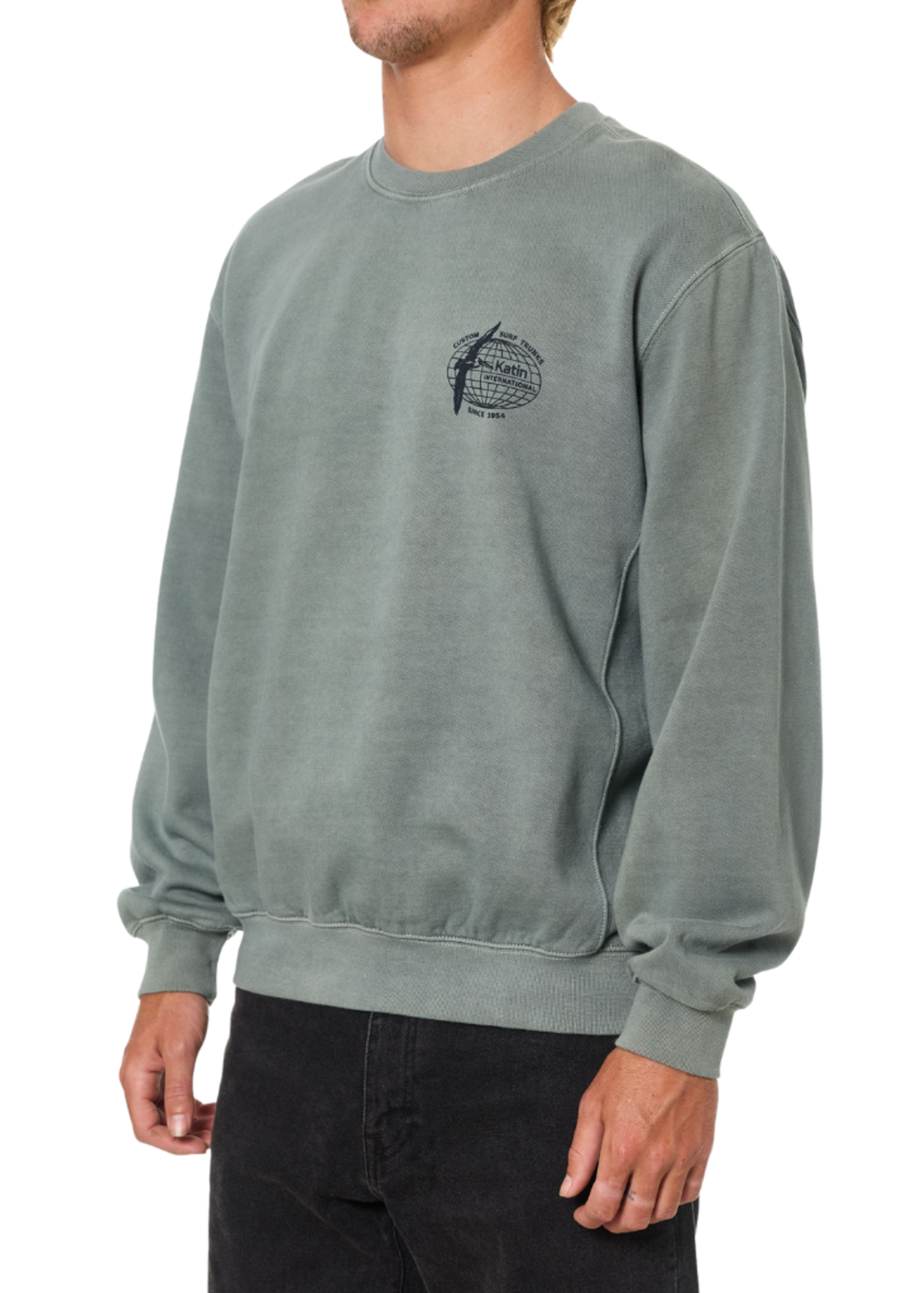 Katin Men's Williams Crew | Dusty Blue