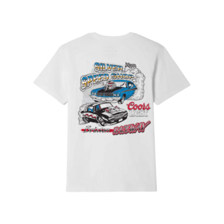 Brixton Women's Coors Light Raceway BF Tee | White