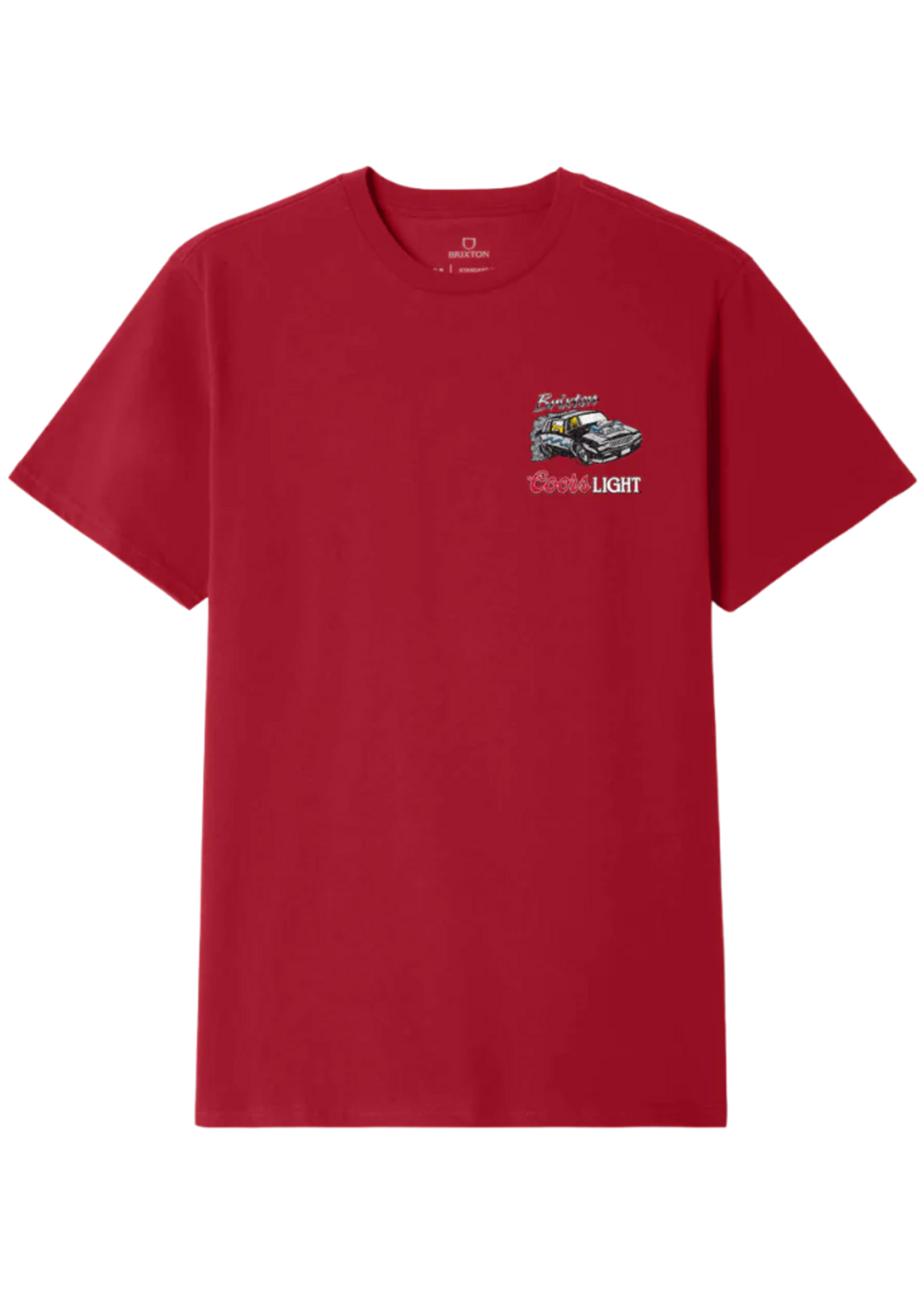 Brixton Men's Coors Light Raceway Tee | Red