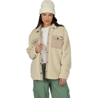 Salty Crew Women's Calm Seas Shacket | Natural