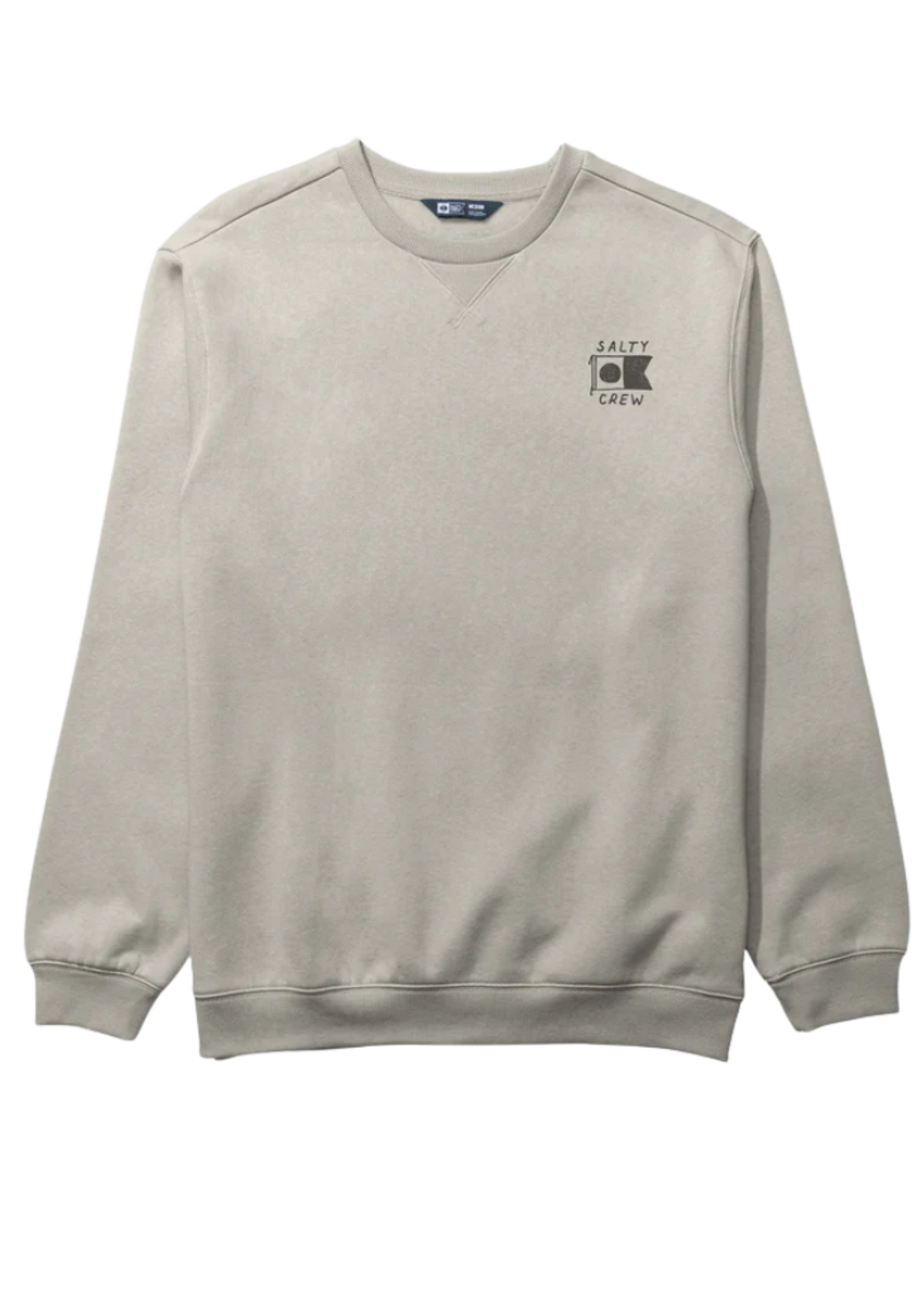 Salty Crew Men's Call Sign Crew Fleece | Bone