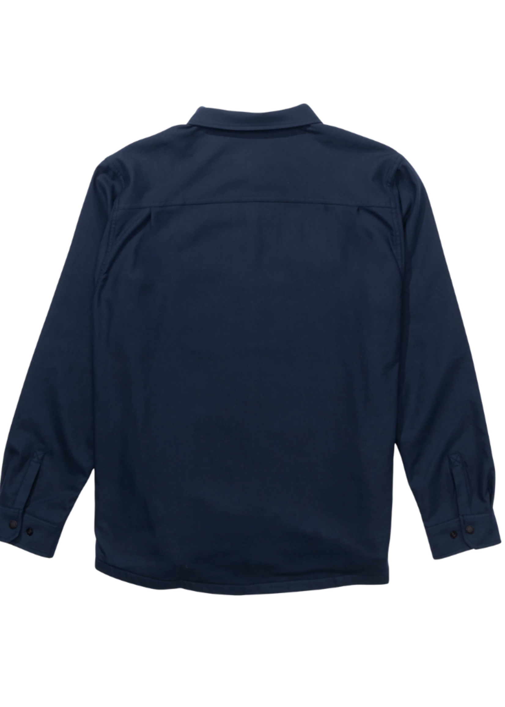 Salty Crew Men's Fathom Long Sleeve Tech Shacket | Midnight Navy